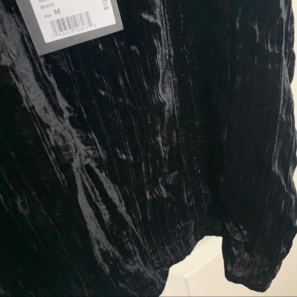 Joe’s Jeans Black Velvet Spaghetti Strap V-Neck Camisole/Tank Top - Picture 6 of 7